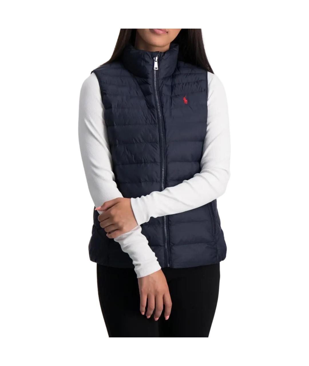 POLO RALPH LAUREN Синий полиамидовый жилет, фото 3