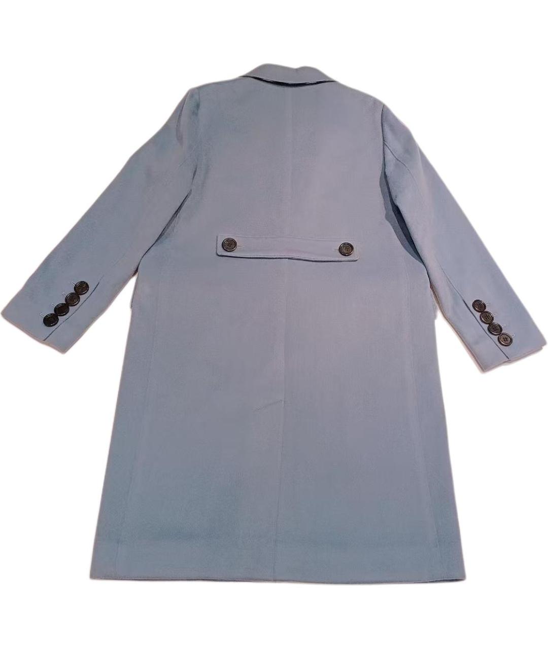 BURBERRY Голубое пальто, фото 2