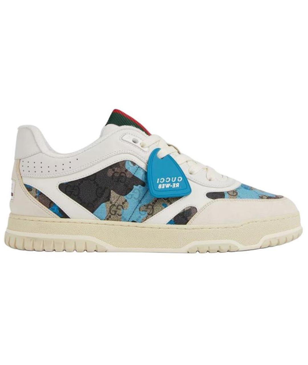 GUCCI Мульти кожаные низкие кроссовки / кеды, фото 1