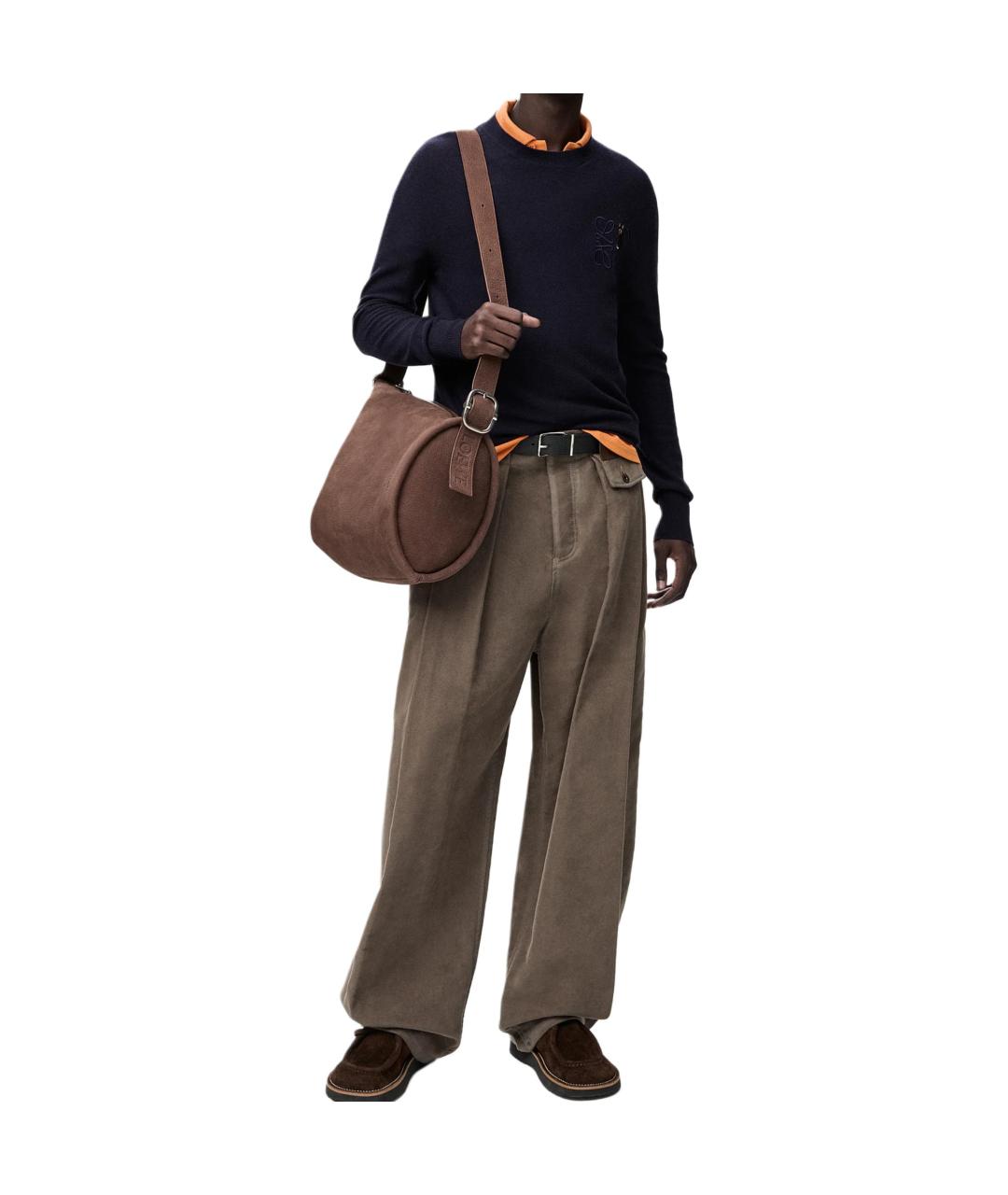 LOEWE Темно-синий джемпер / свитер, фото 2