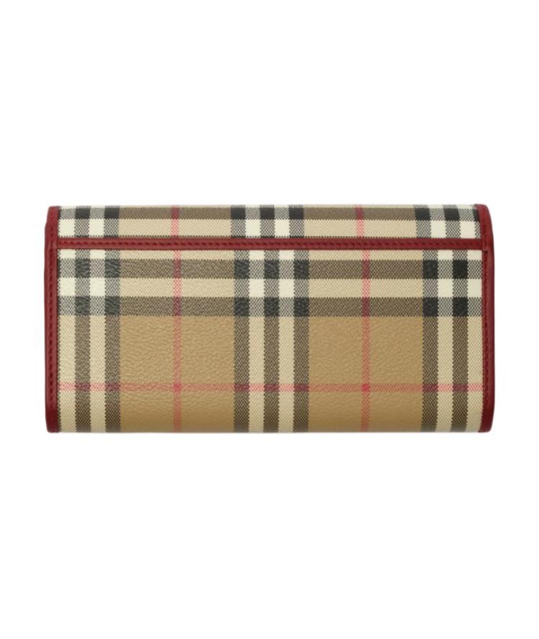 BURBERRY Бежевый кошелек, фото 2