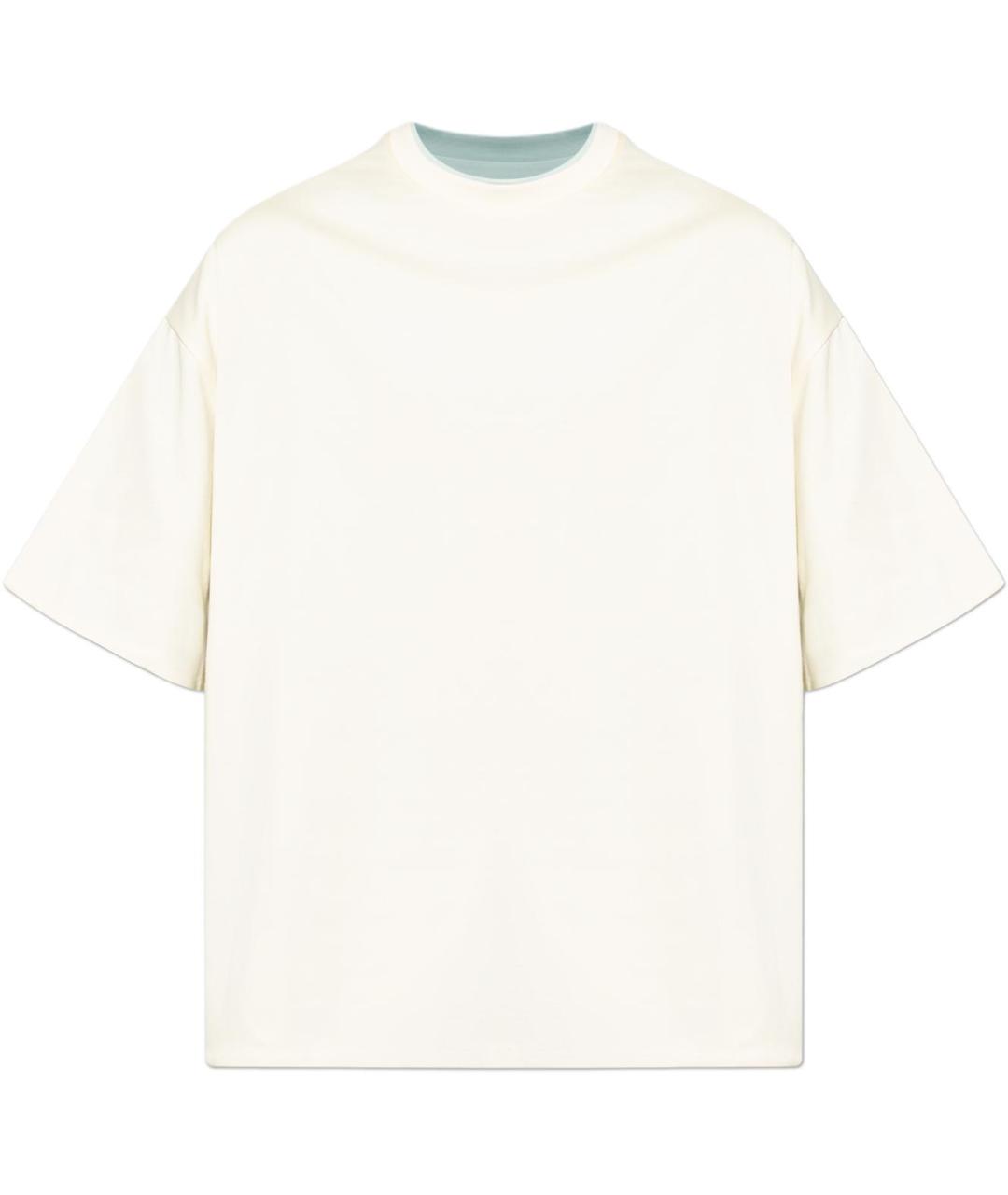 JIL SANDER Бежевая футболка, фото 1