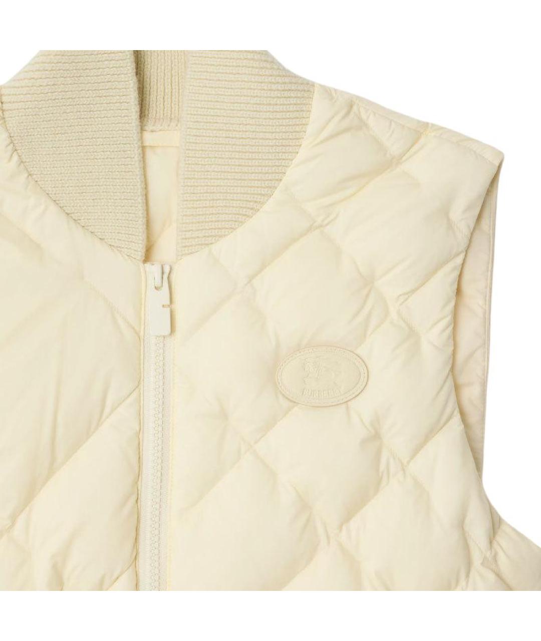 BURBERRY Белый жилет, фото 4