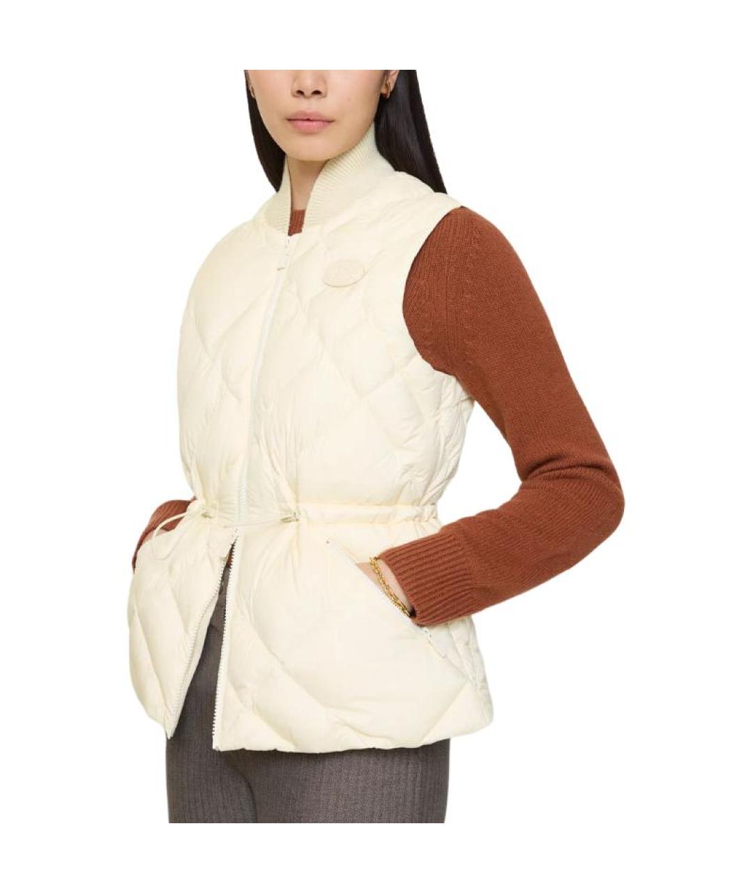 BURBERRY Белый жилет, фото 2