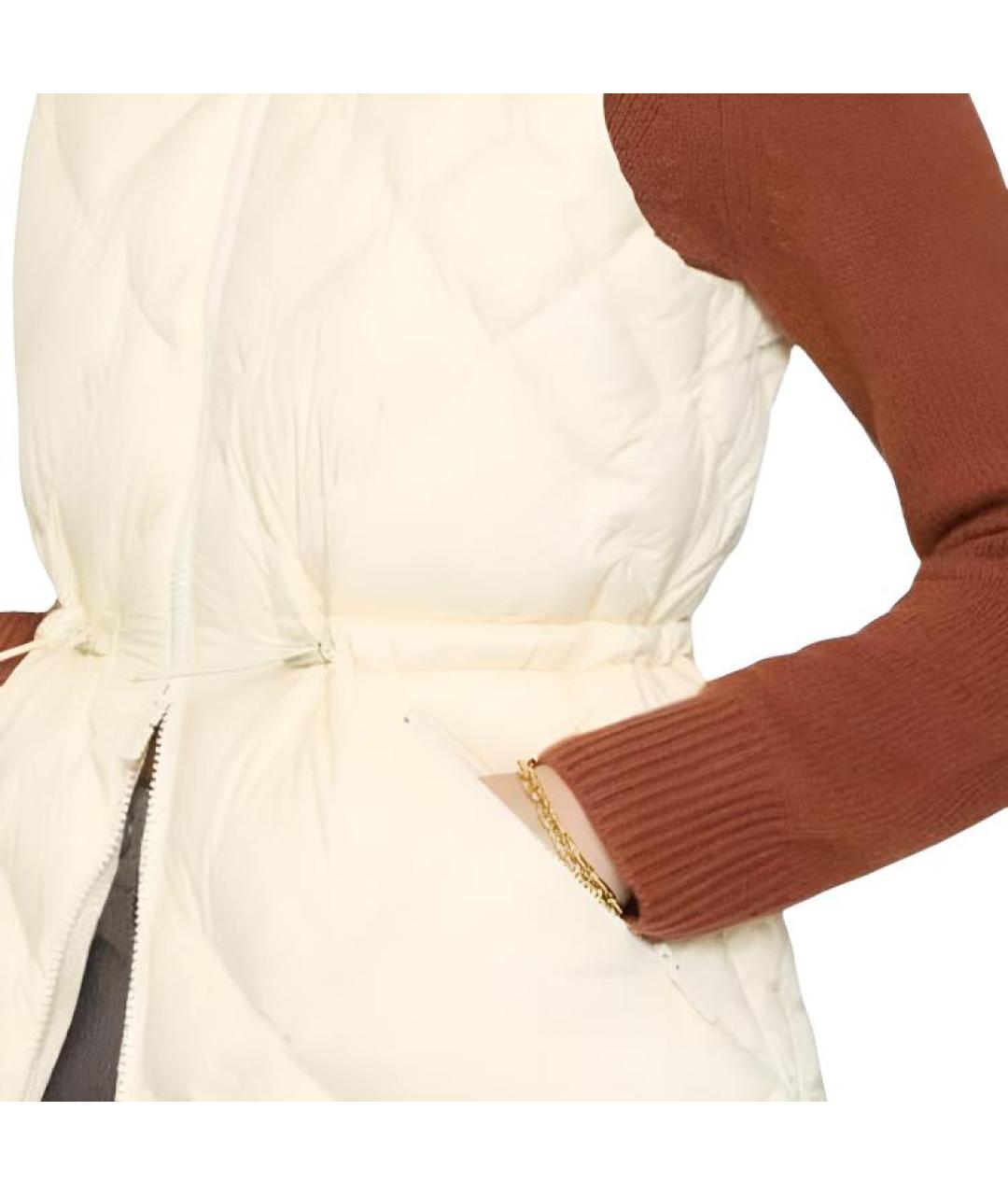 BURBERRY Белый жилет, фото 5