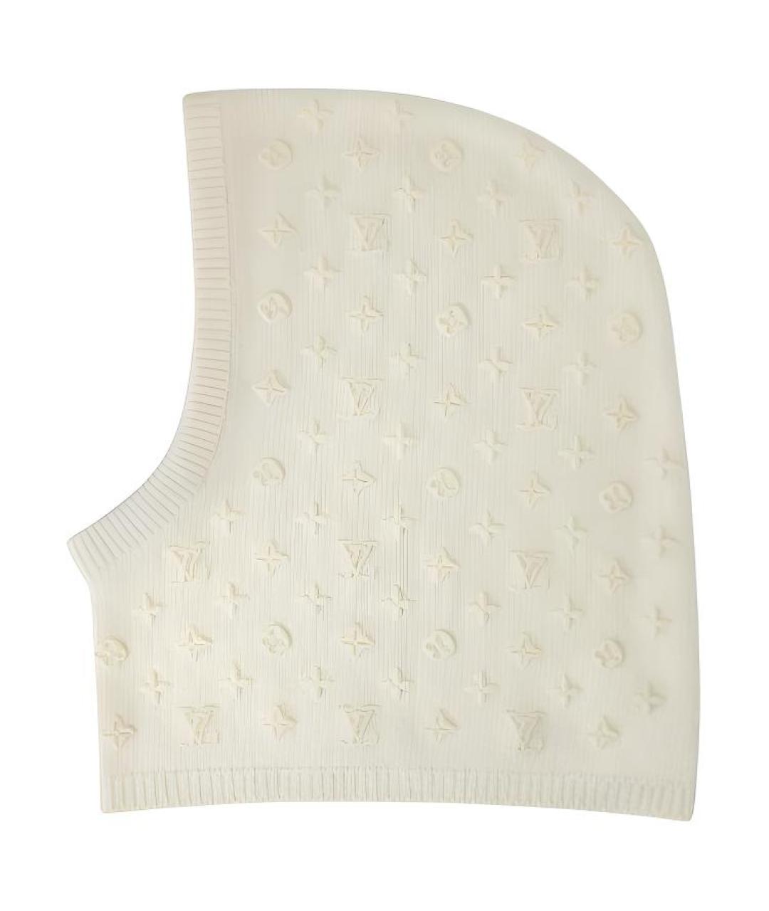 LOUIS VUITTON Белая шерстяная шляпа, фото 3