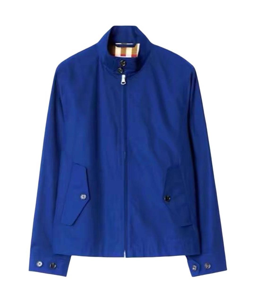 BURBERRY Синяя куртка, фото 1