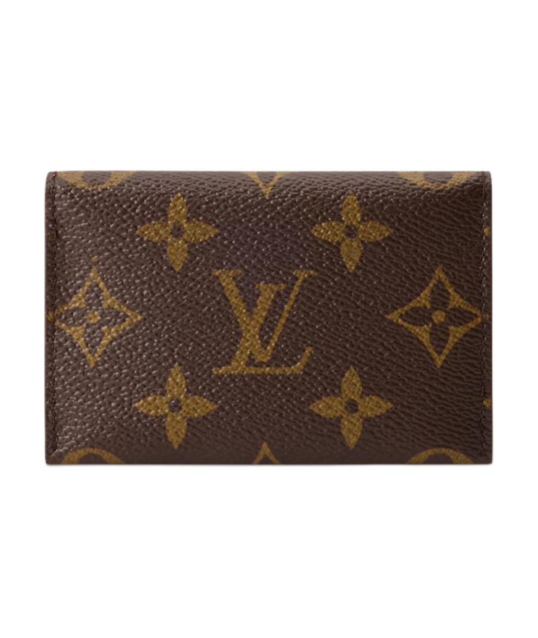 LOUIS VUITTON Коричневый кардхолдер, фото 1