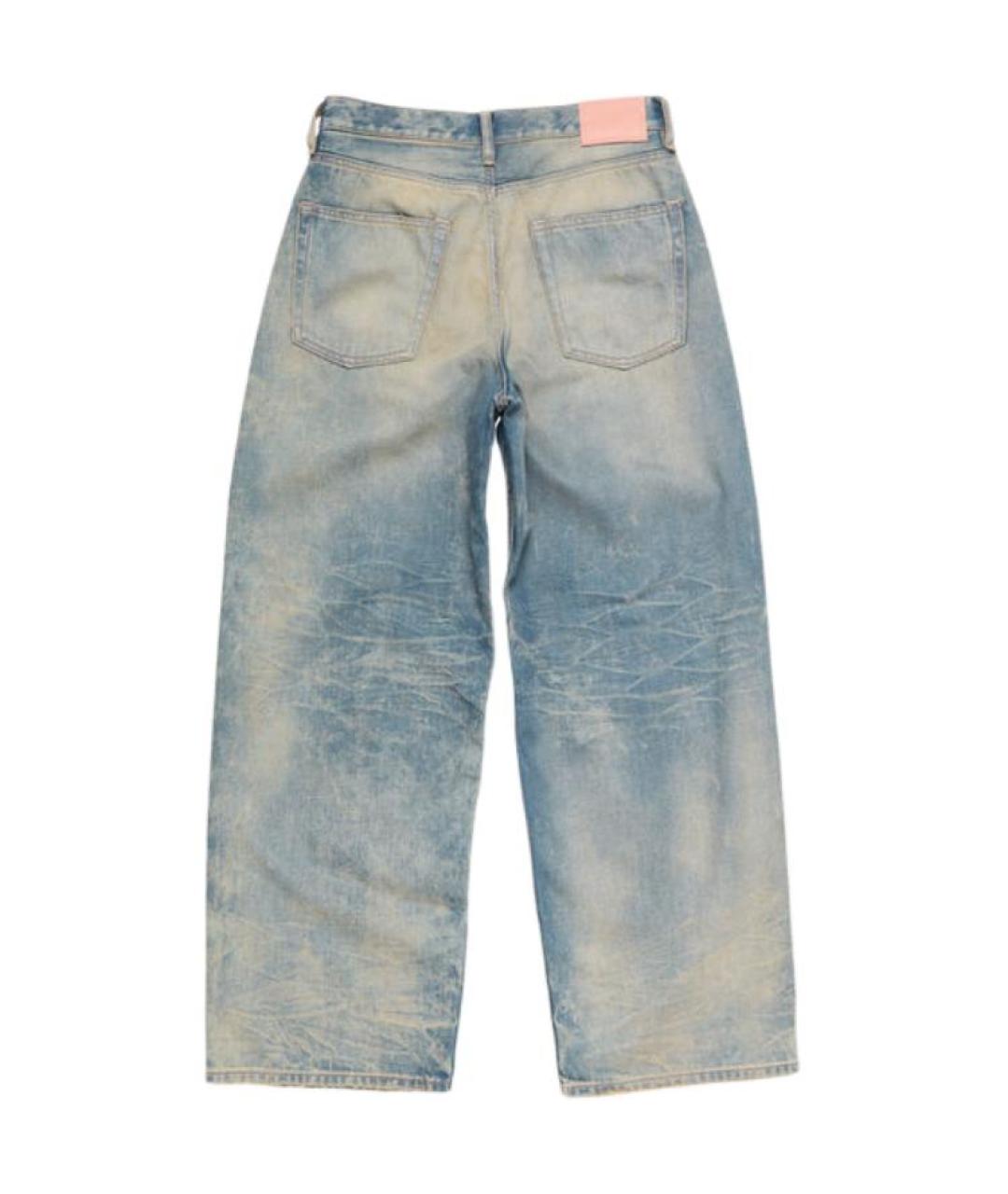 ACNE STUDIOS Синие прямые джинсы, фото 2