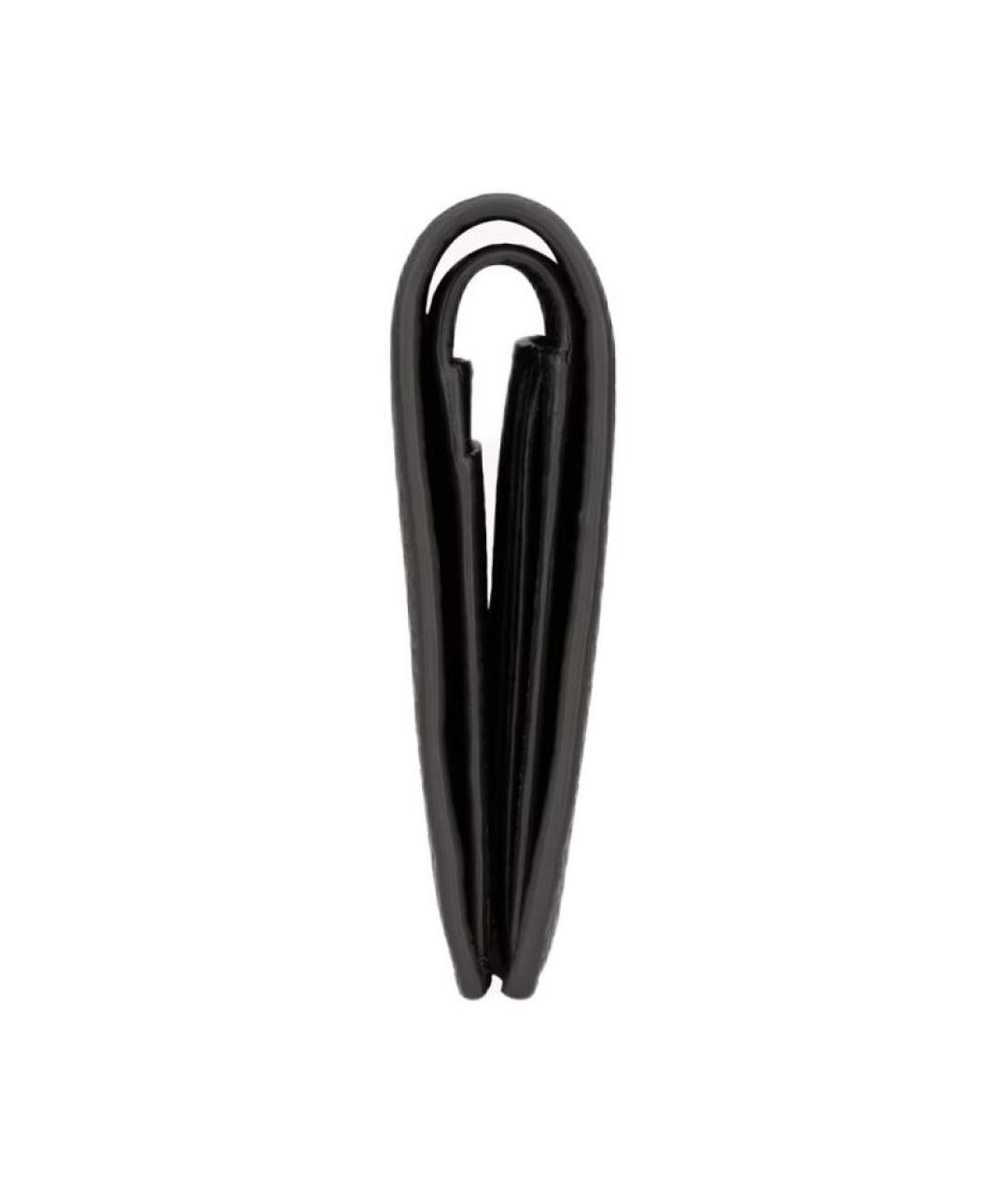 SAINT LAURENT Серый кожаный кошелек, фото 2