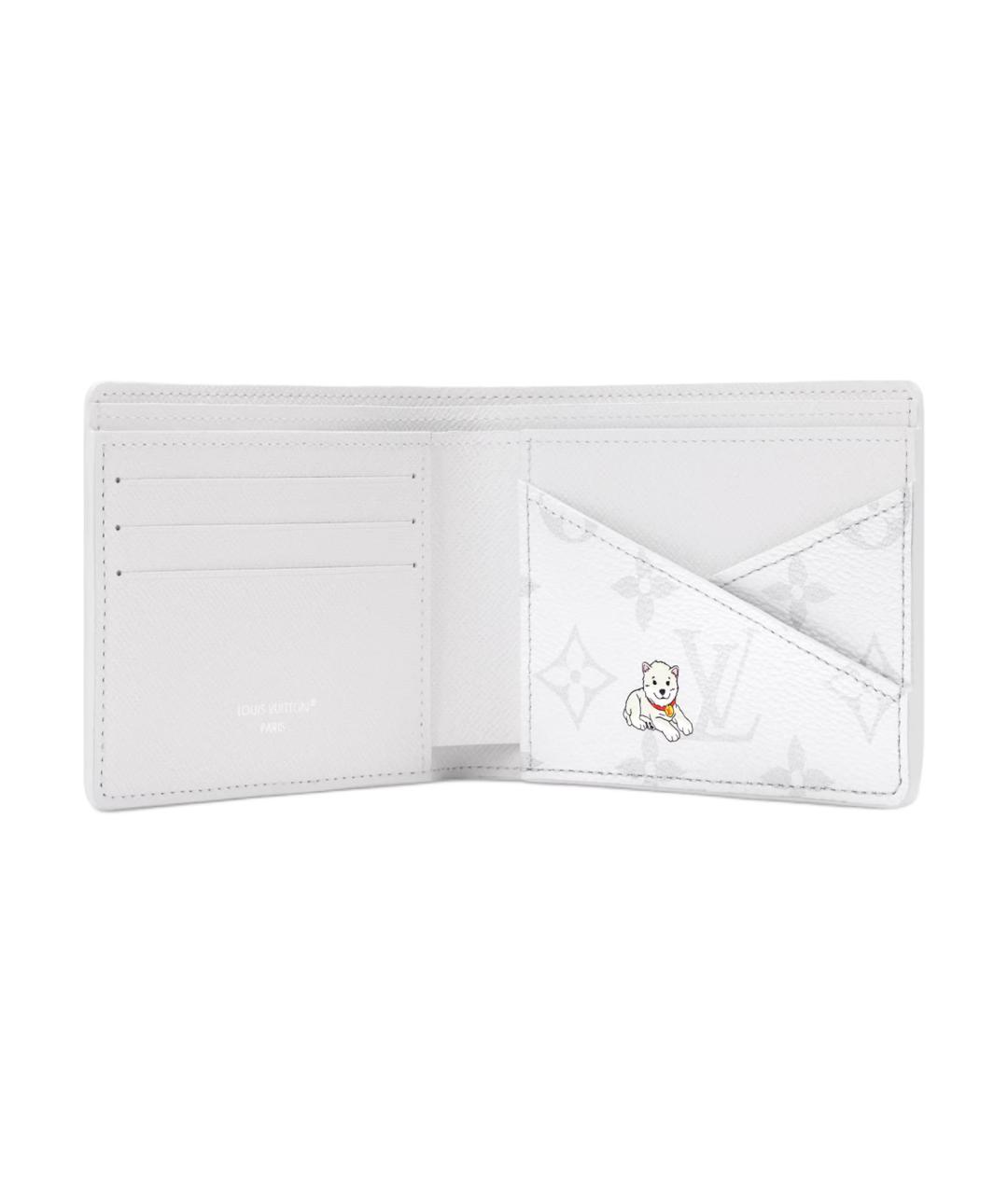 LOUIS VUITTON Белый кошелек, фото 4