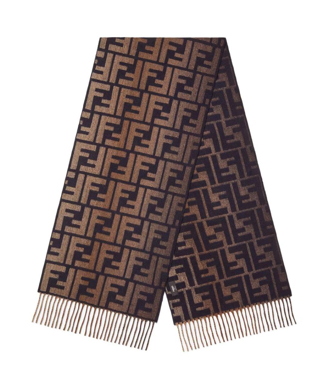 FENDI Мульти шарф, фото 1