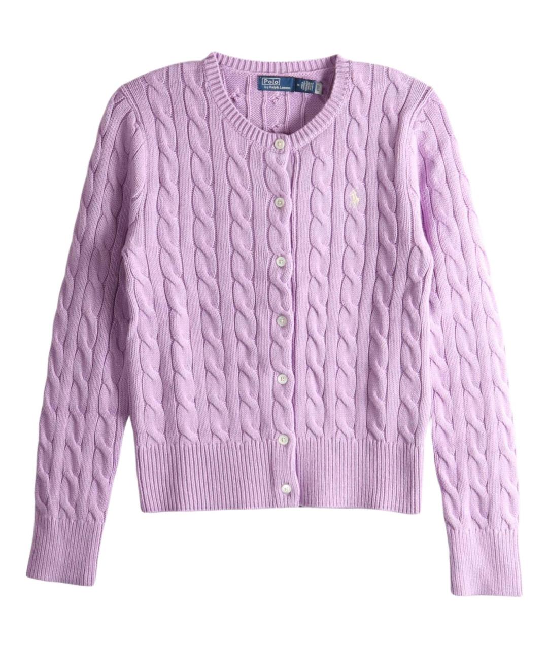 POLO RALPH LAUREN Фиолетовый кардиган, фото 1