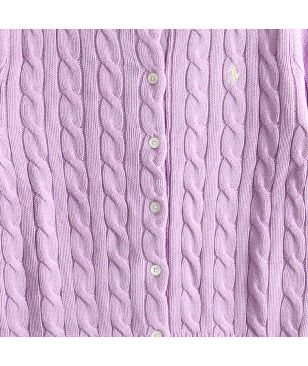 POLO RALPH LAUREN Фиолетовый кардиган, фото 5