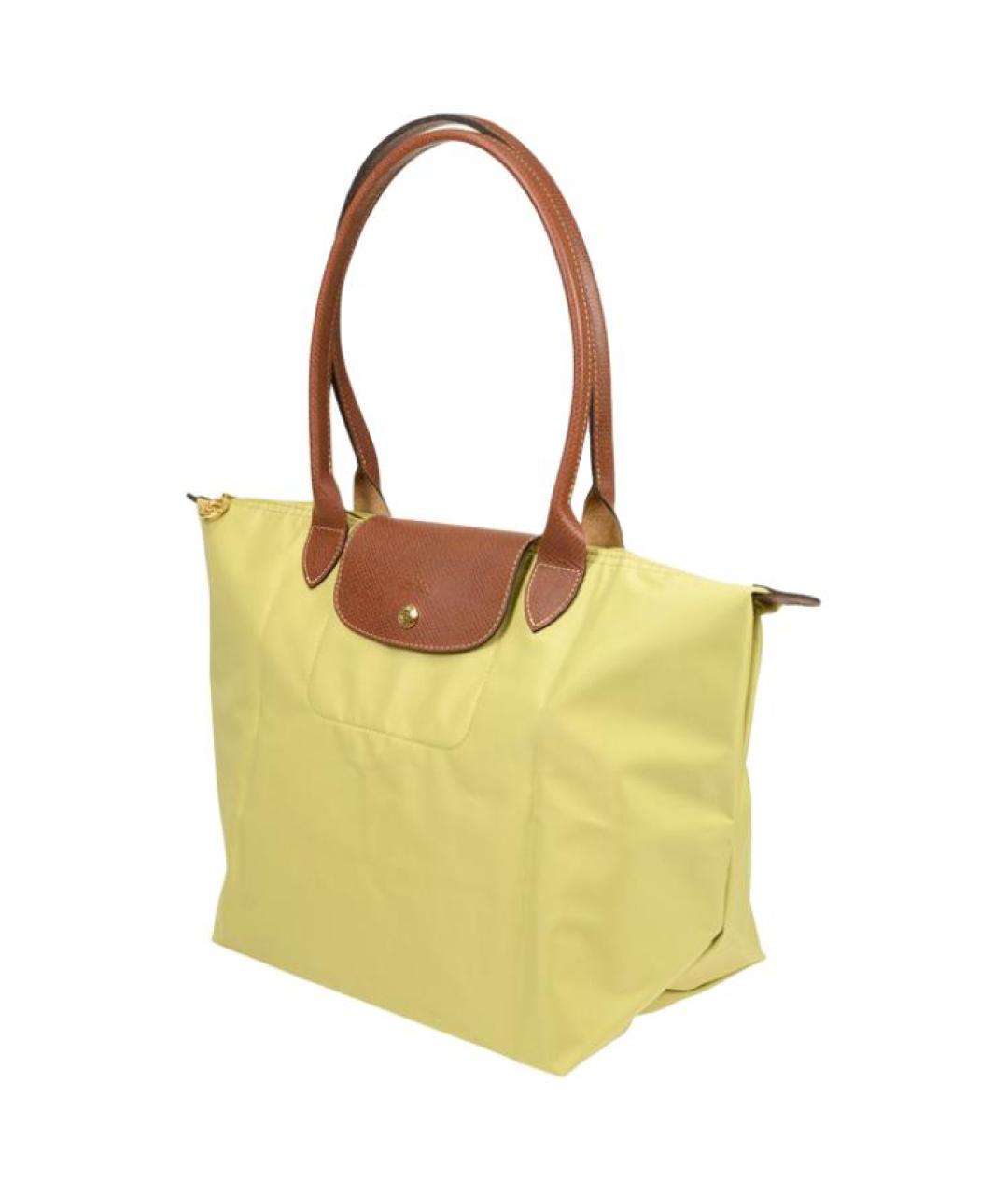 LONGCHAMP Зеленая сумка тоут, фото 2