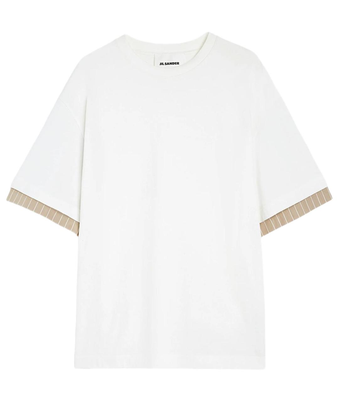 JIL SANDER Белая футболка, фото 1