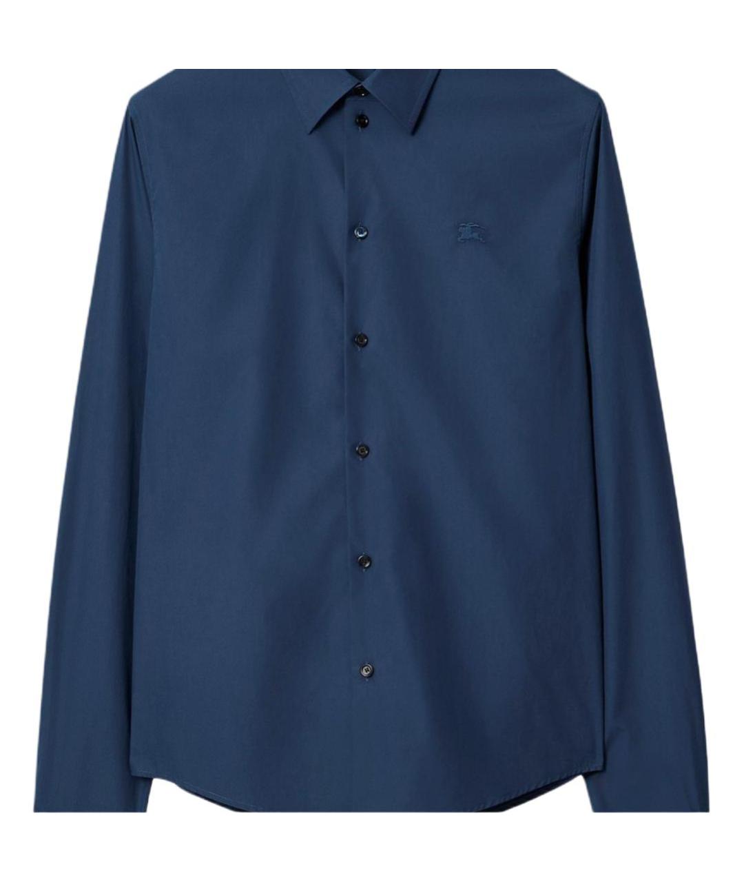 BURBERRY Синяя кэжуал рубашка, фото 3