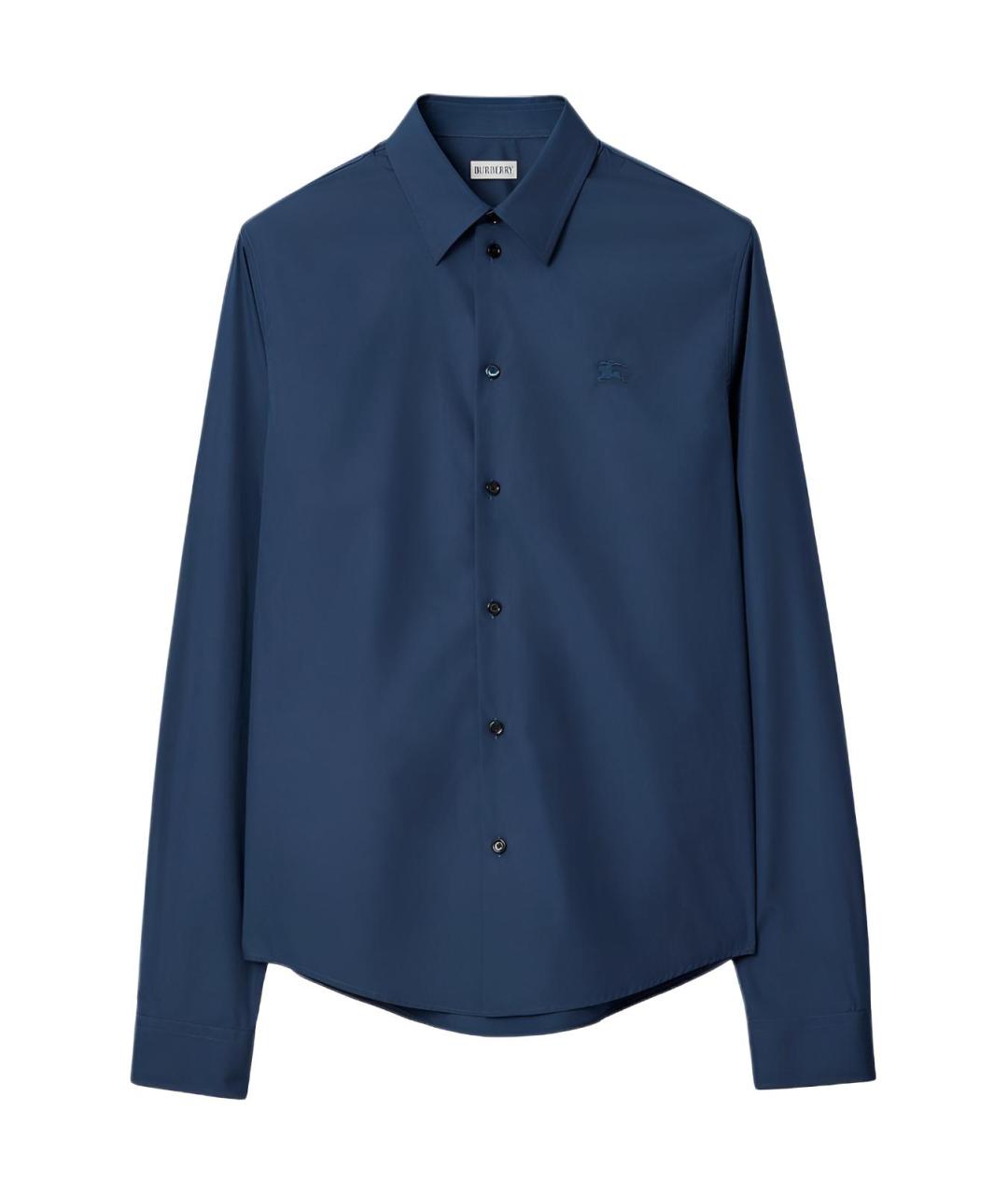 BURBERRY Синяя кэжуал рубашка, фото 1