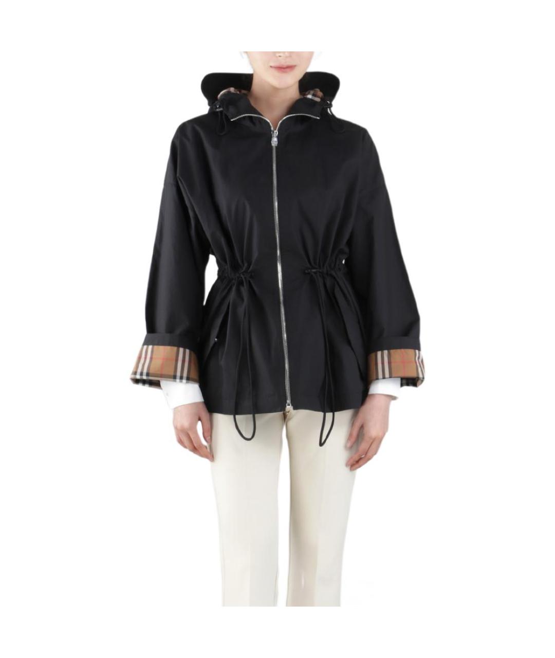 BURBERRY Черная куртка, фото 3