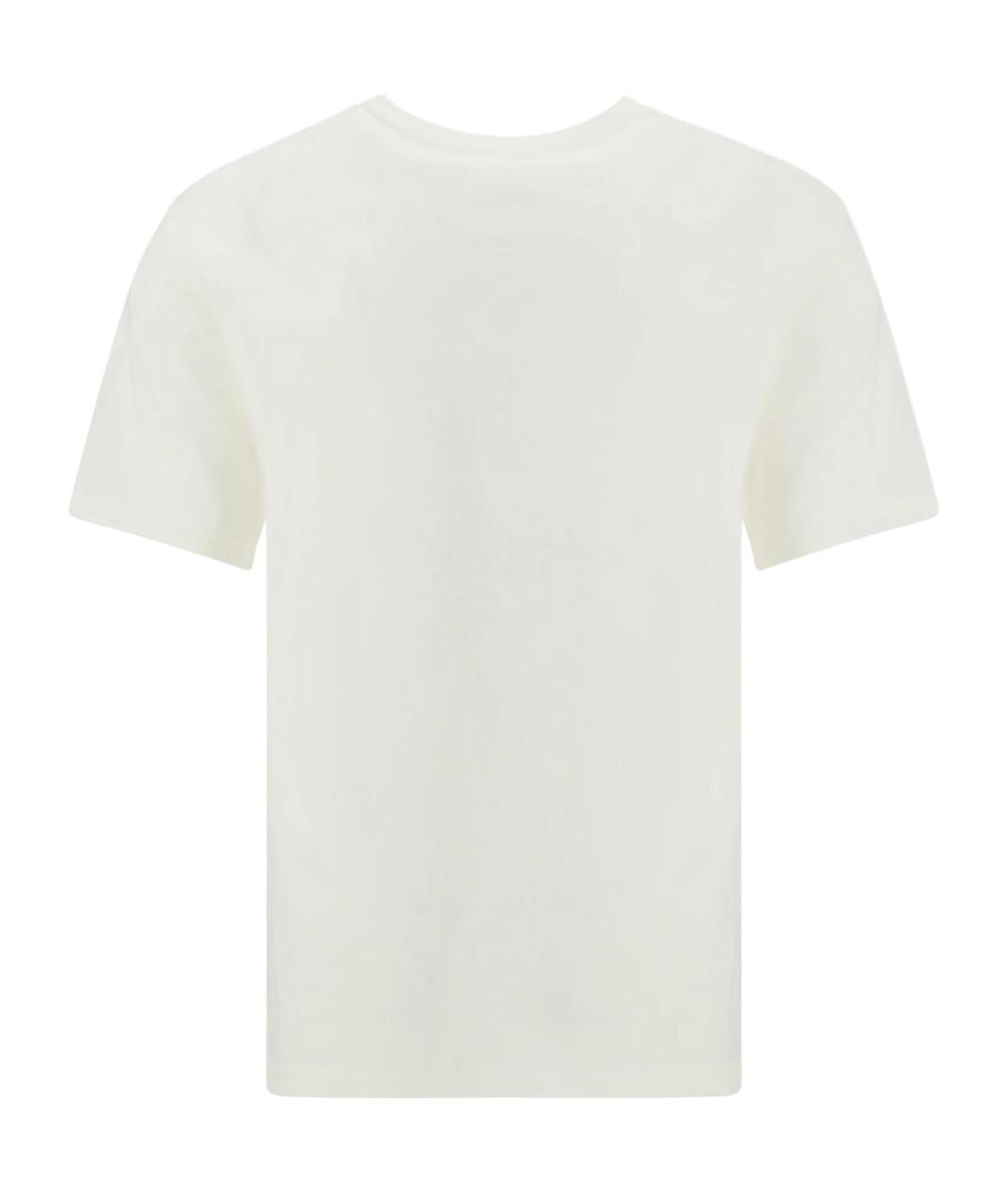 JIL SANDER Белая футболка, фото 2