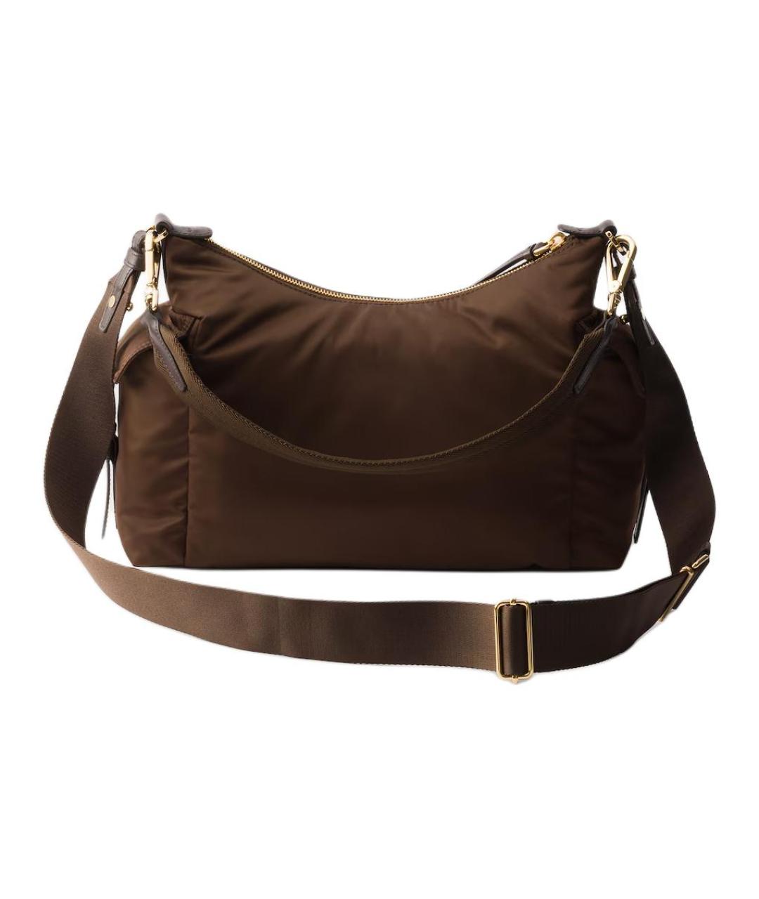 PRADA Коричневая сумка через плечо, фото 3