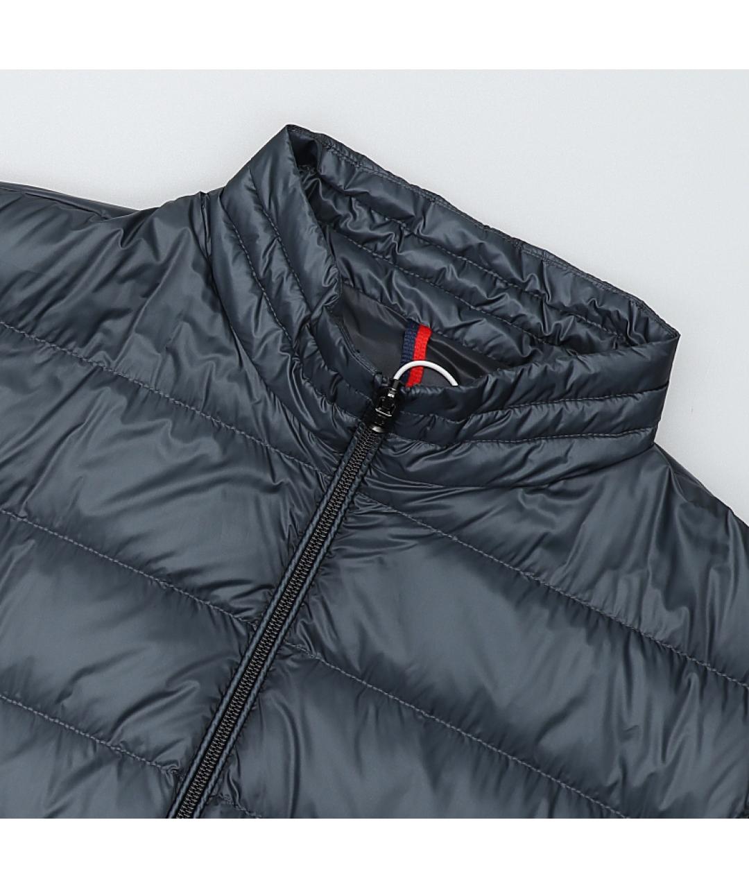 MONCLER Синяя полиамидовая куртка, фото 3