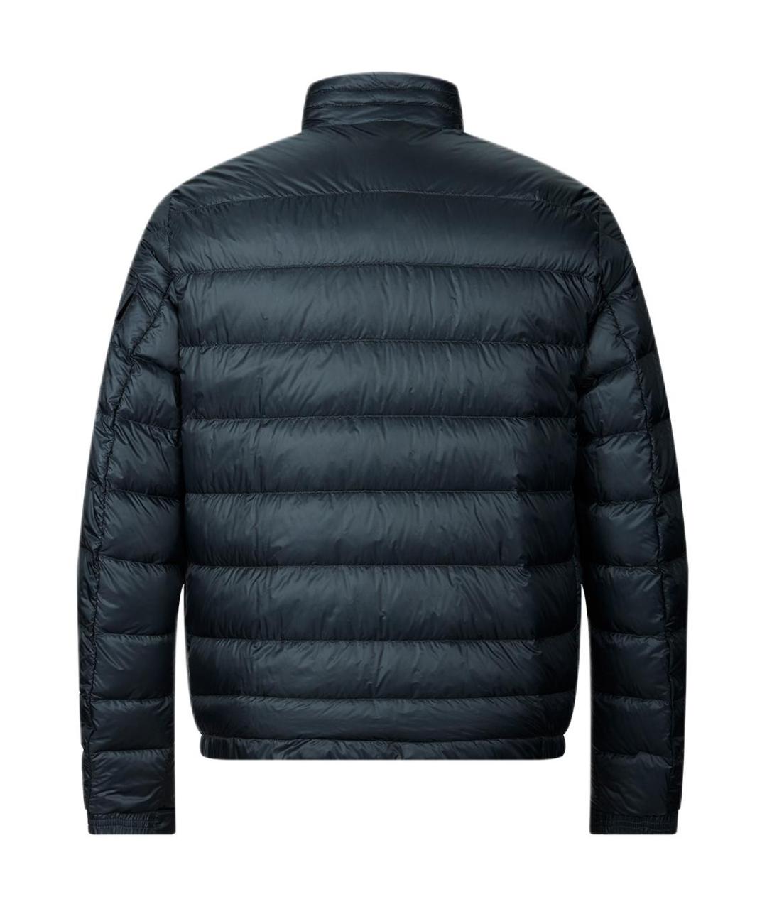 MONCLER Синяя полиамидовая куртка, фото 2