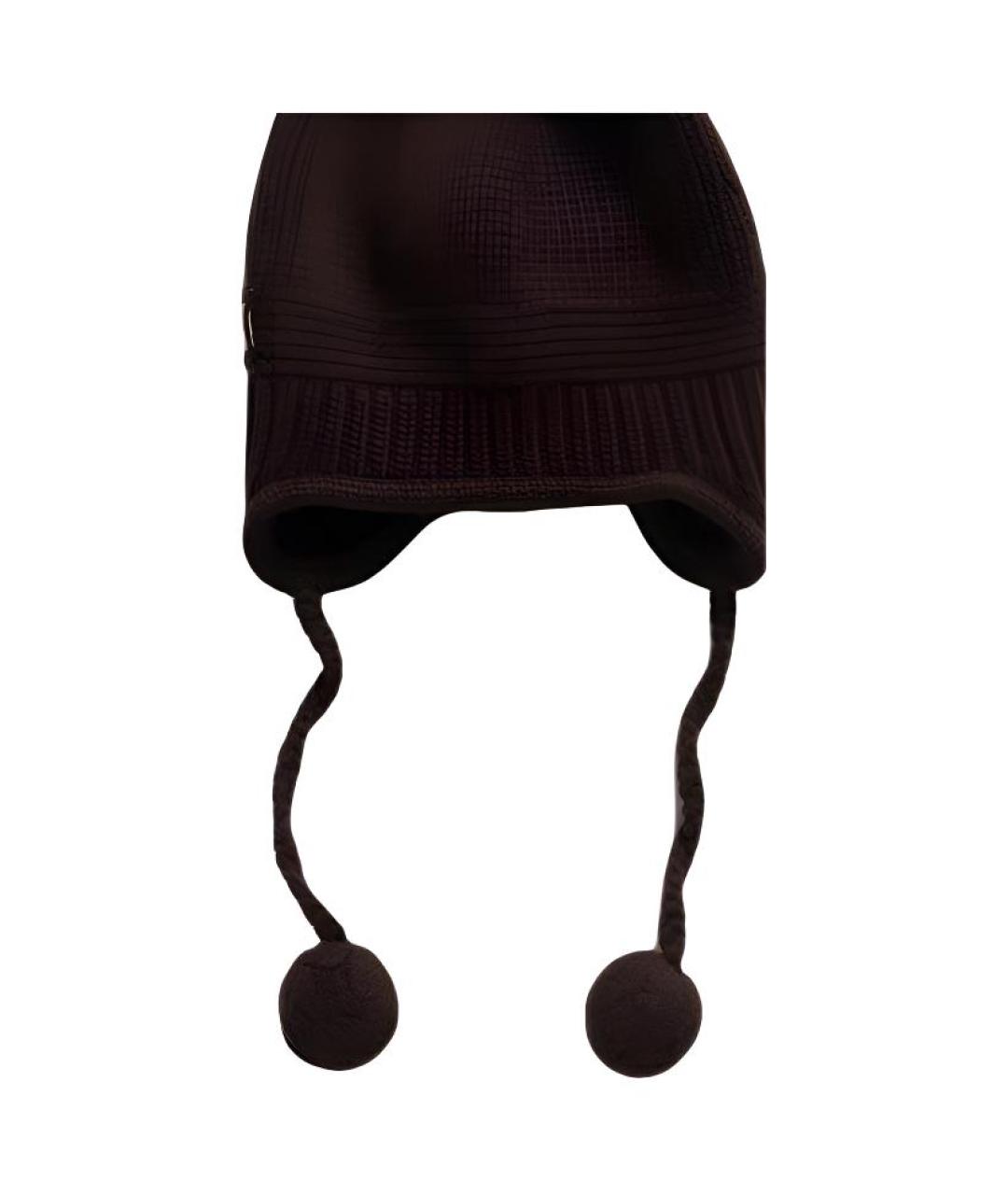 MIU MIU Коричневая шапка, фото 2