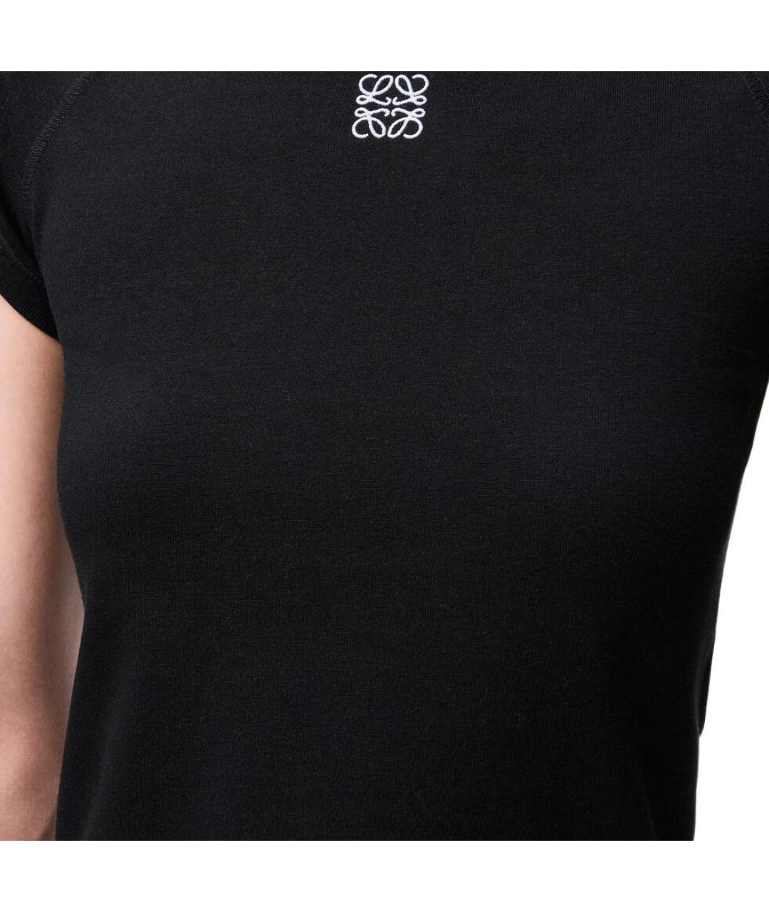 LOEWE Черная футболка, фото 5