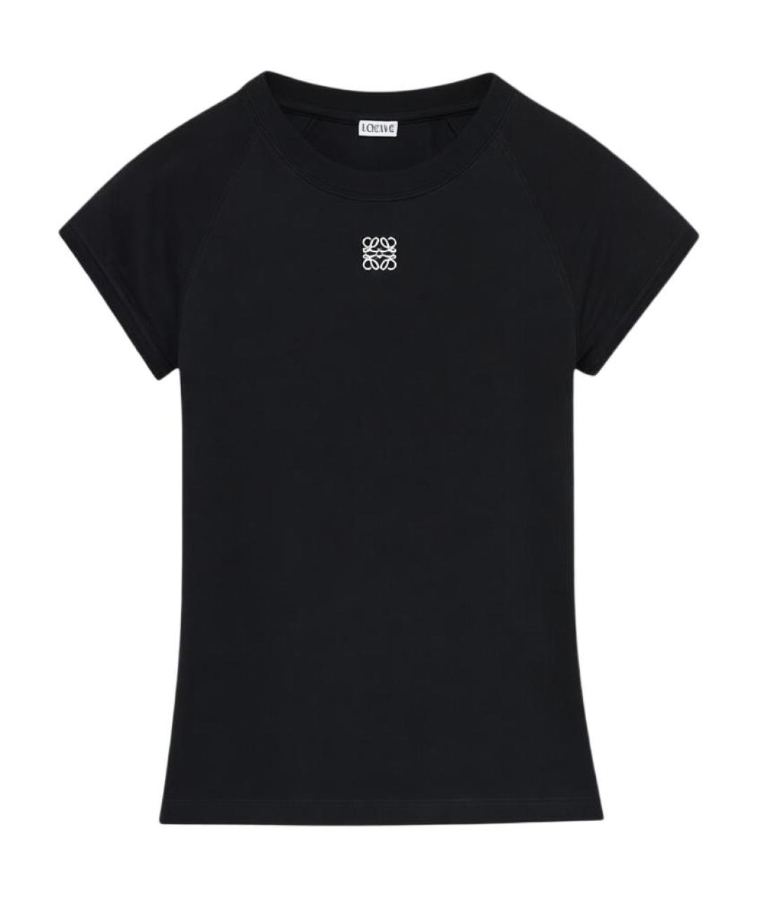 LOEWE Черная футболка, фото 1