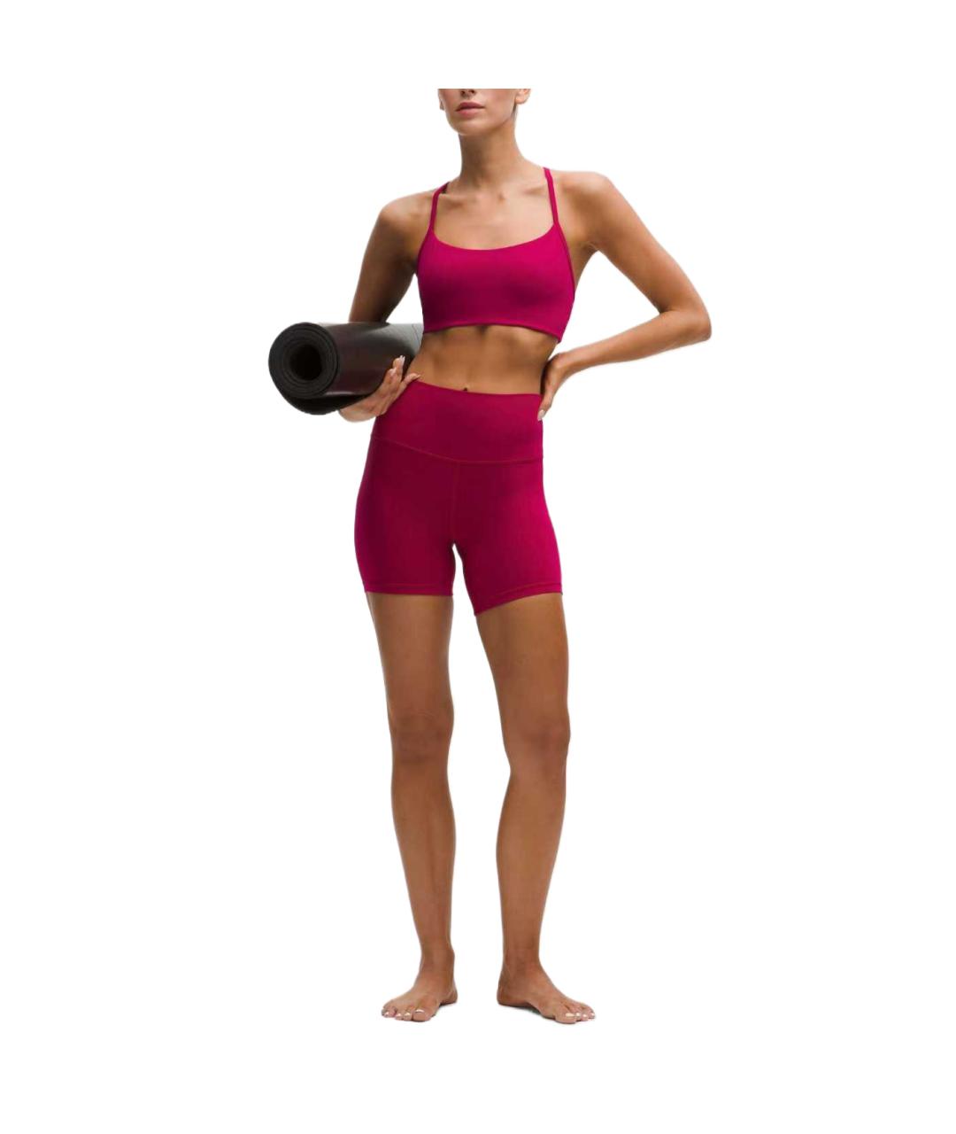 Lululemon Красная майка, фото 3