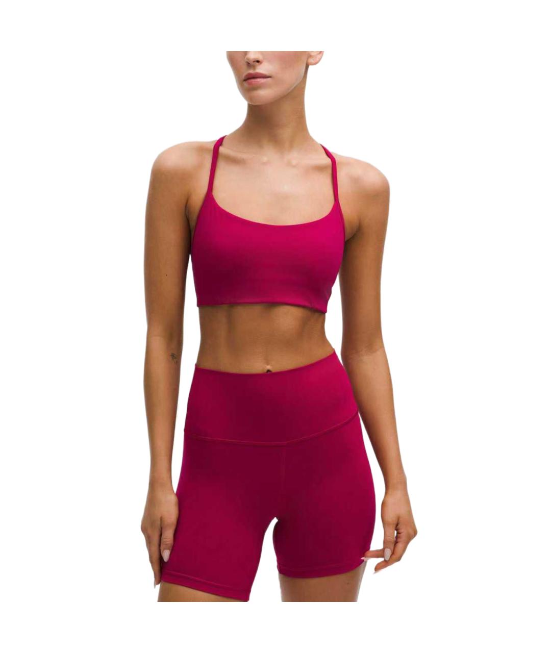 Lululemon Красная майка, фото 4