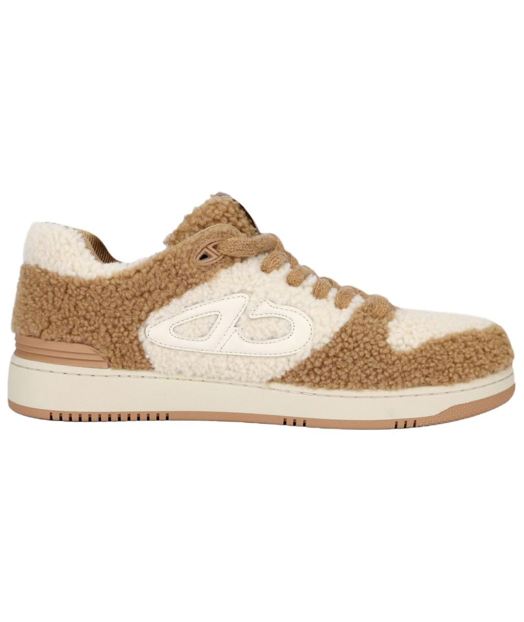 CHRISTIAN DIOR Мульти кожаные кеды, фото 1