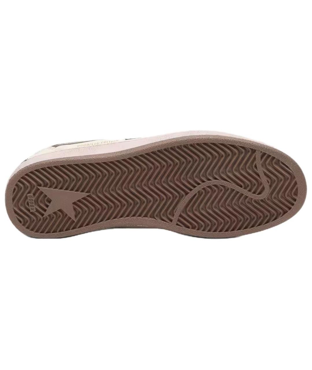 GOLDEN GOOSE DELUXE BRAND Белые кожаные кроссовки, фото 5