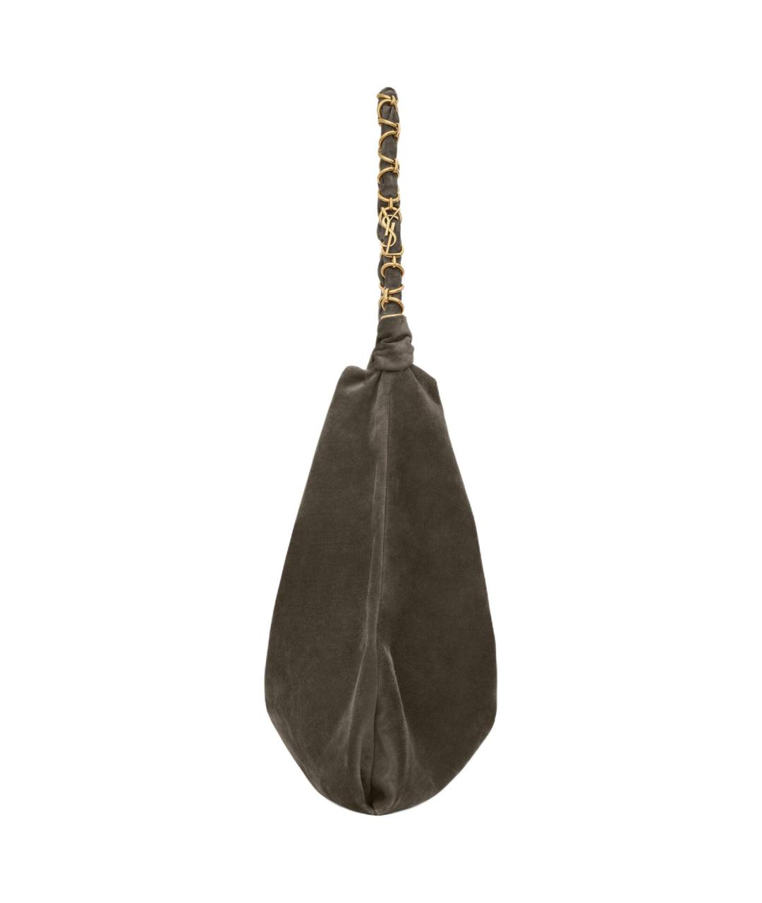 SAINT LAURENT Кожаная сумка через плечо, фото 4