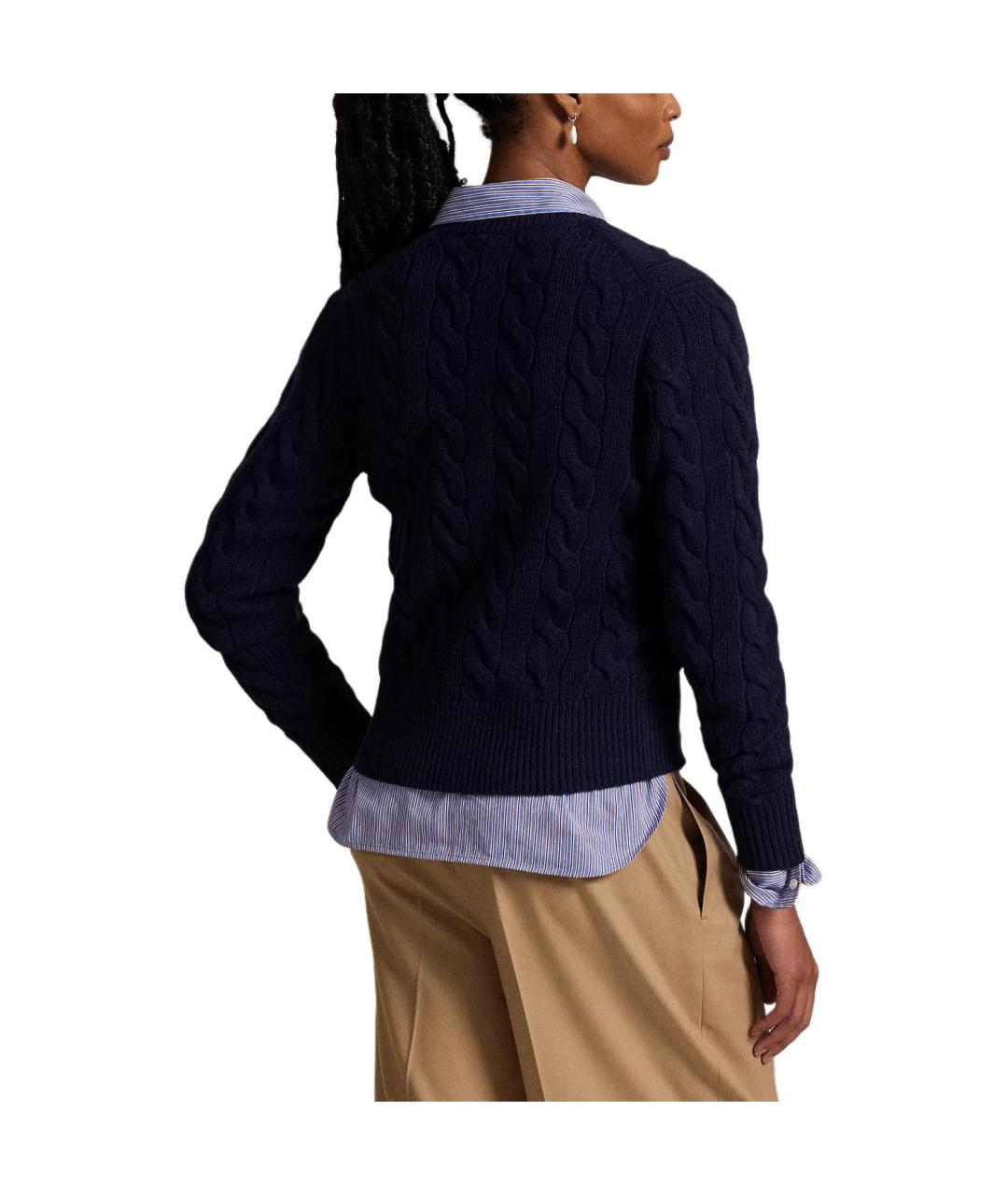 POLO RALPH LAUREN Темно-синий кардиган, фото 3