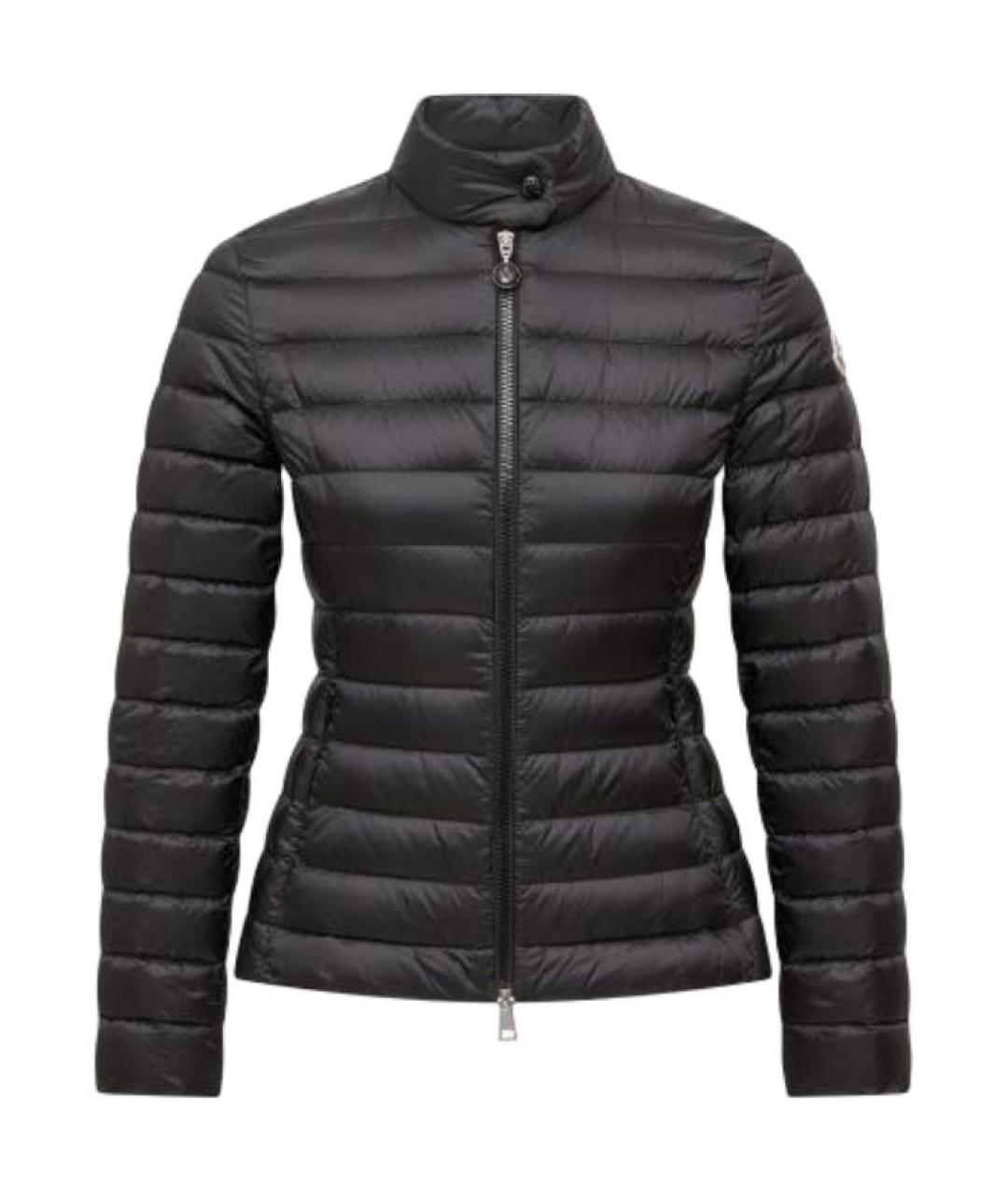 MONCLER Черный пуховик, фото 1