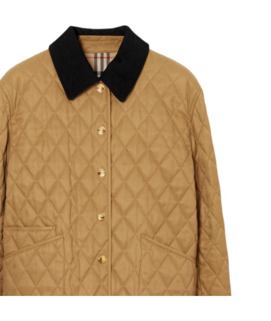 BURBERRY Бежевый пуховик, фото 5