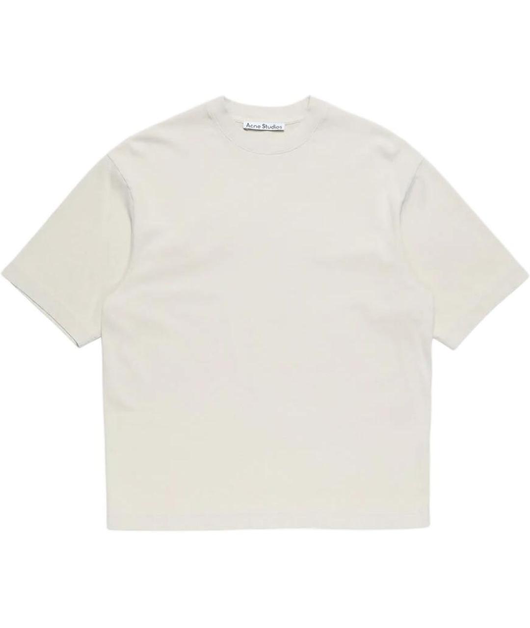 ACNE STUDIOS Бежевая футболка, фото 1