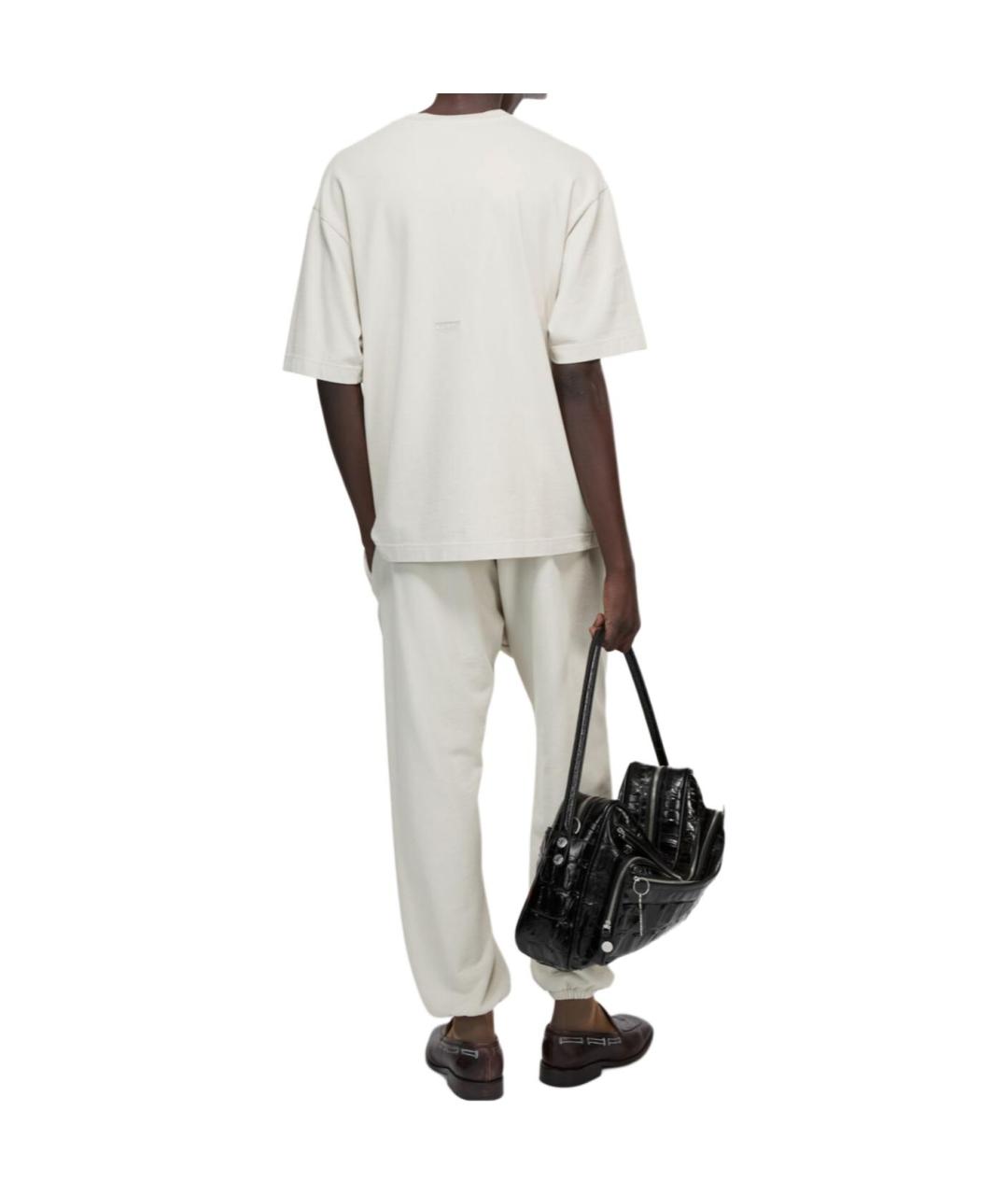 ACNE STUDIOS Бежевая футболка, фото 4