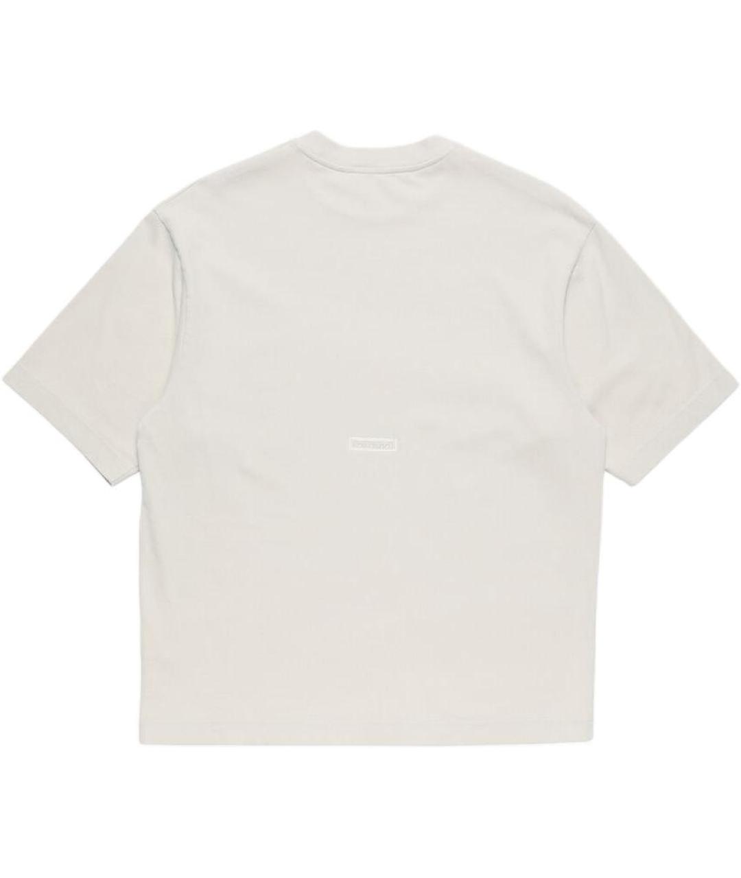 ACNE STUDIOS Бежевая футболка, фото 2