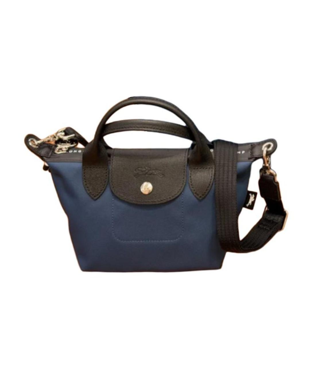 LONGCHAMP Синяя сумка через плечо, фото 4