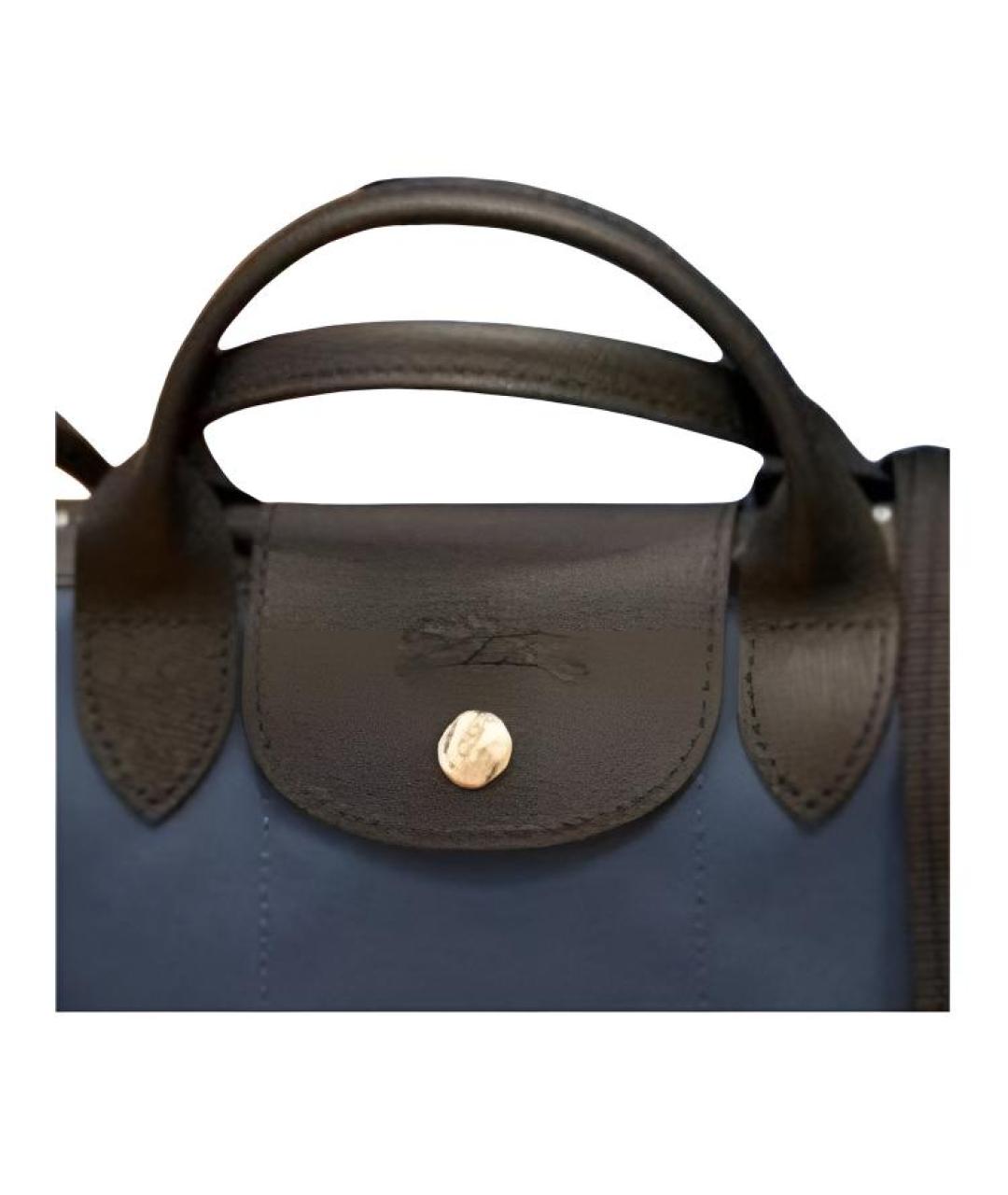 LONGCHAMP Синяя сумка через плечо, фото 2