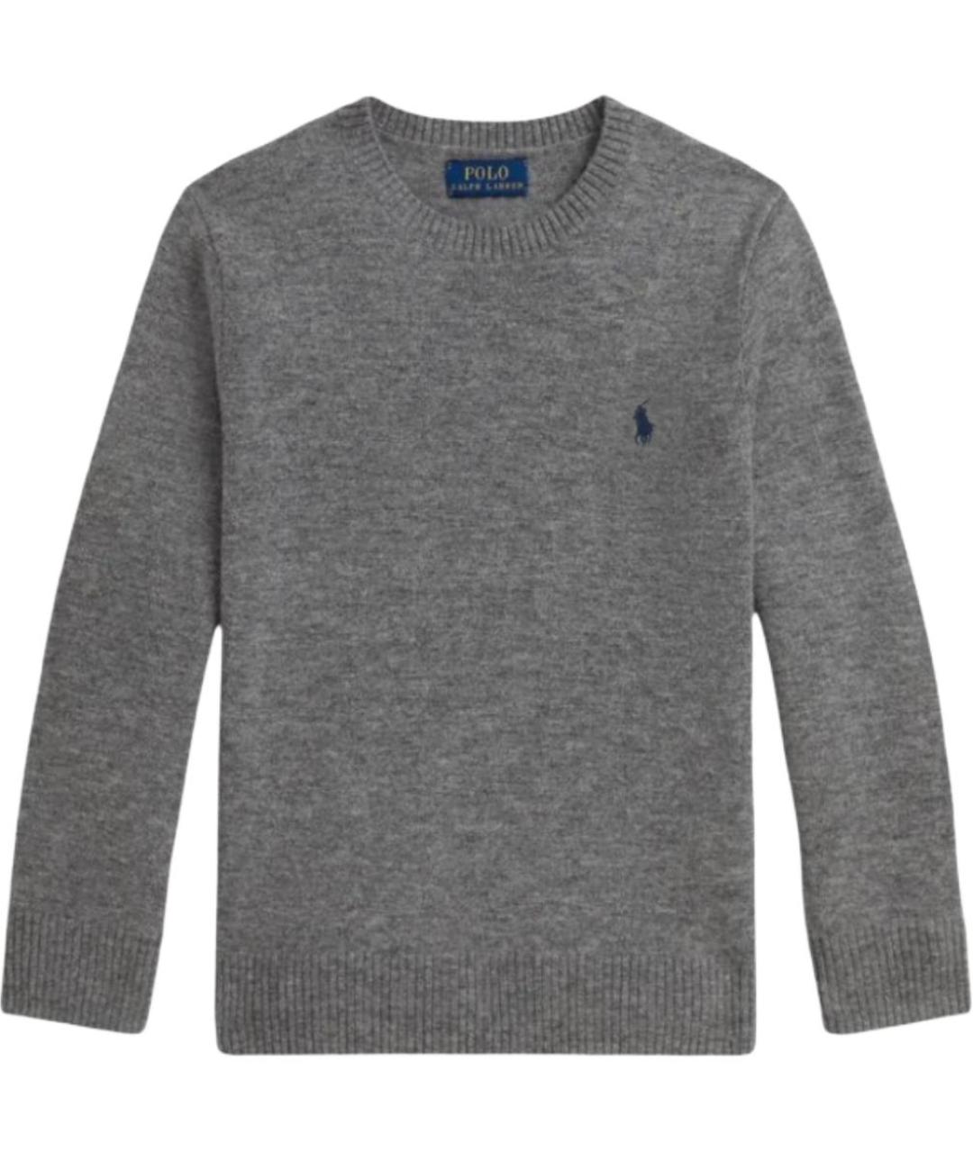 POLO RALPH LAUREN Серый джемпер / свитер, фото 1