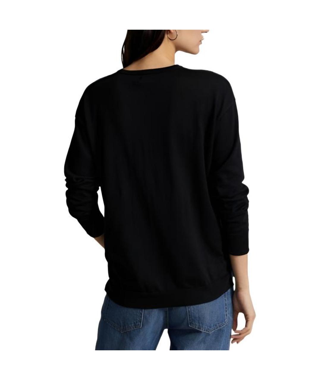 POLO RALPH LAUREN Черный джемпер / свитер, фото 3