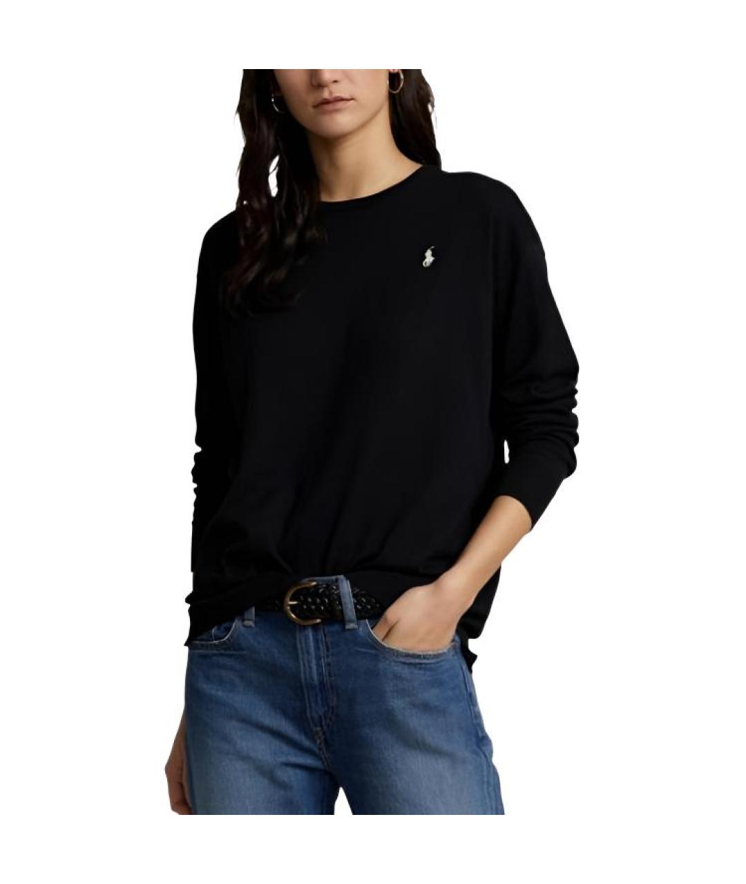 POLO RALPH LAUREN Черный джемпер / свитер, фото 2