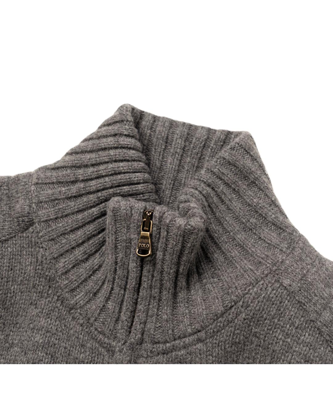 POLO RALPH LAUREN Серый джемпер / свитер, фото 5