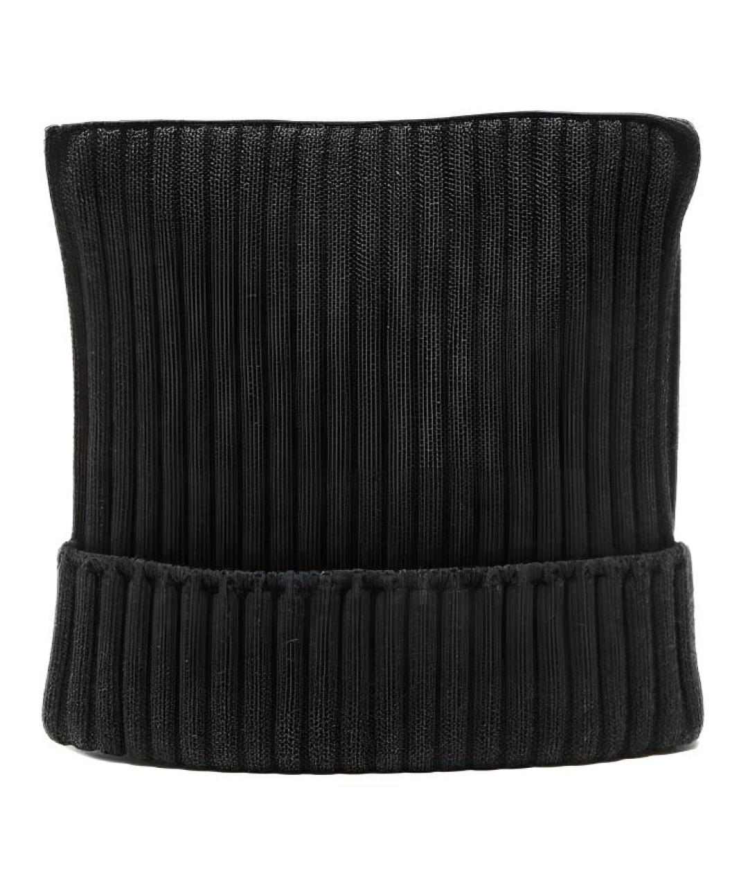 ACNE STUDIOS Черная хлопковая шапка, фото 1