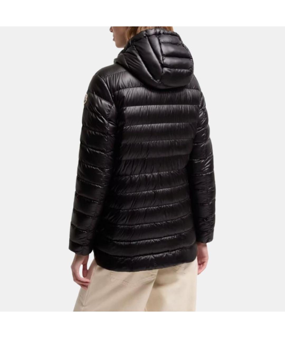 MONCLER Черная полиамидовая куртка, фото 3