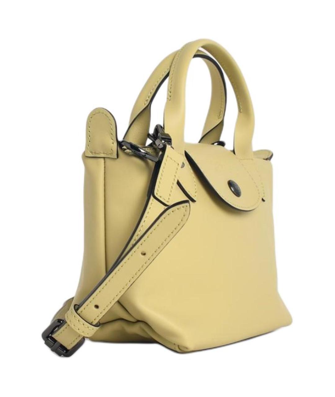 LONGCHAMP Желтая сумка через плечо, фото 2